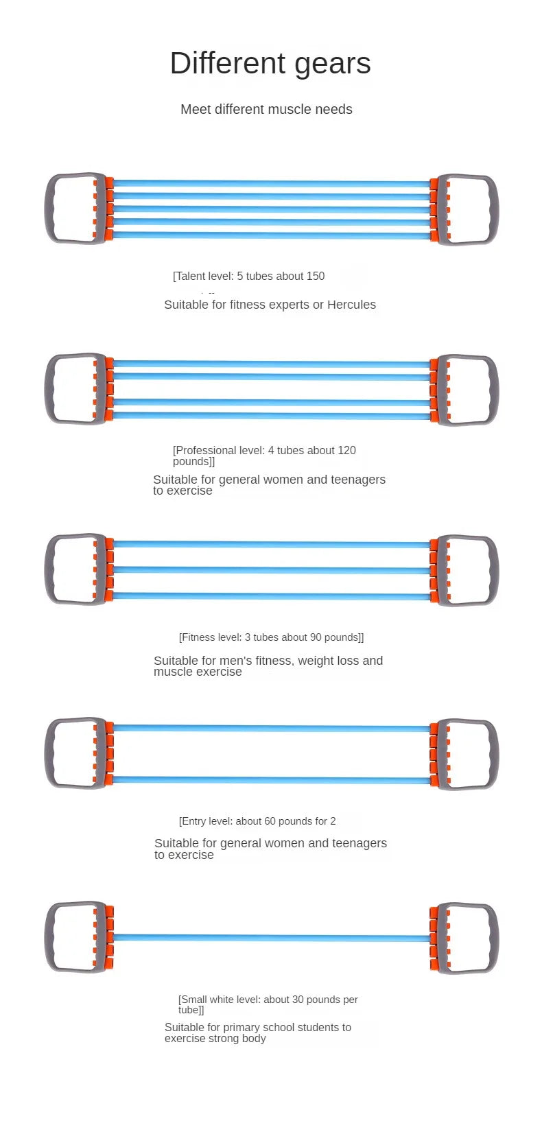 The Ultimate Male & Female Resistance Band